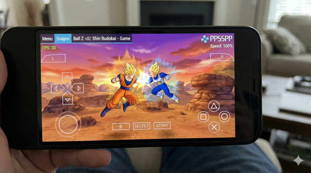 Dragon Ball Z Shin Budokai 9 PPSSPP Iso Zip File Download For Android/iOS