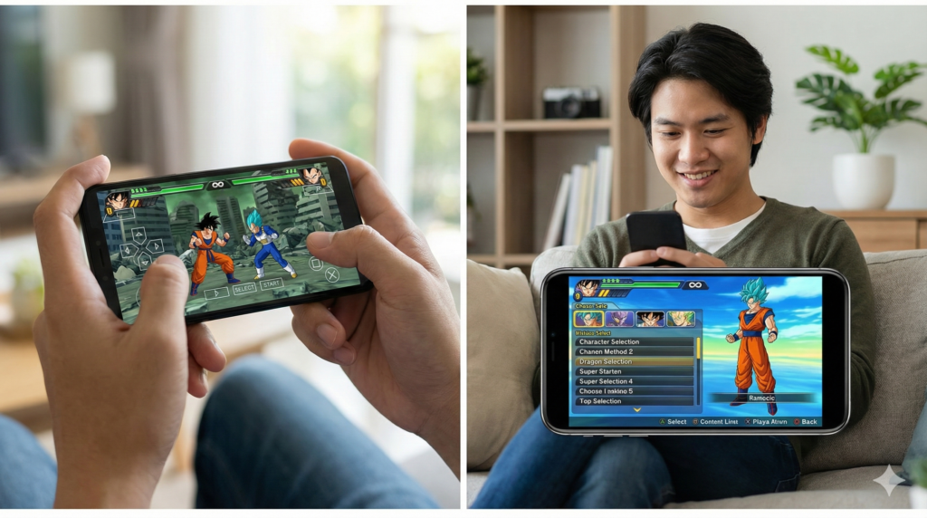 Dragon Ball Super PPSSPP in Mobile