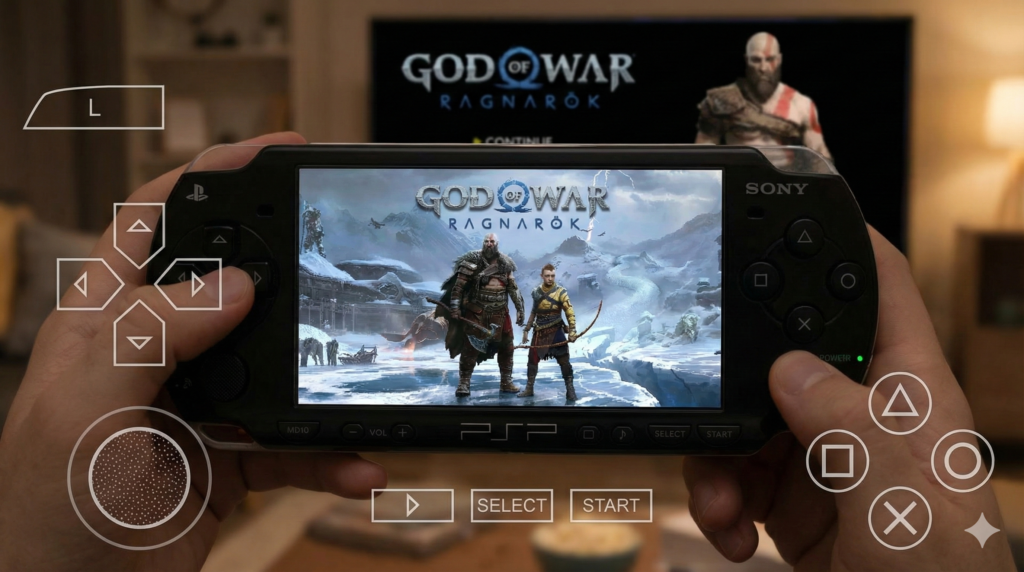 God Of War Ragnarok PPSSPP