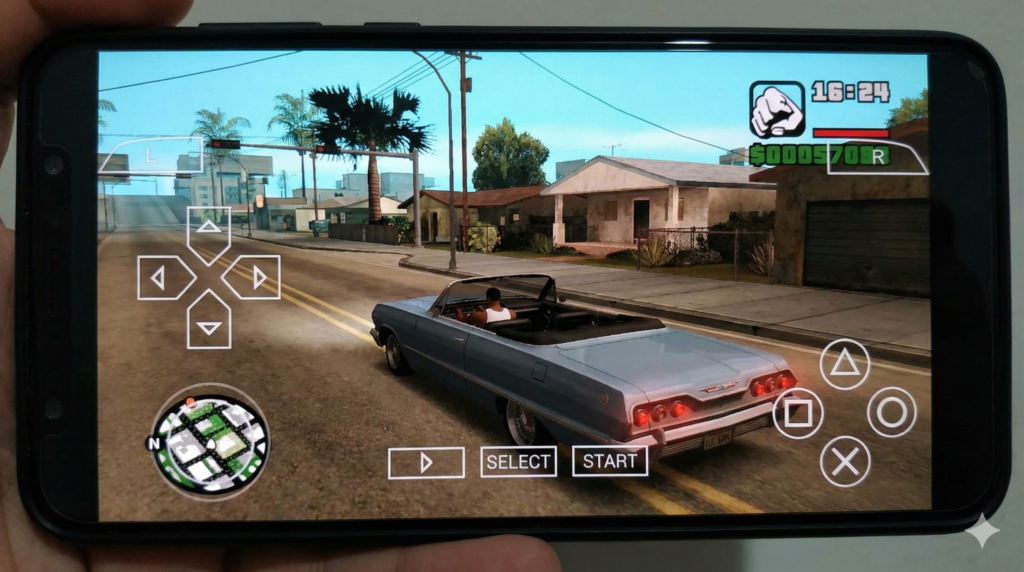 GTA San Andreas PPSSPP