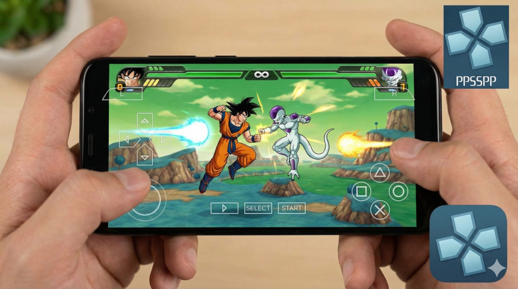 Dragon Ball Z Shin Budokai 6 PPSSPP 